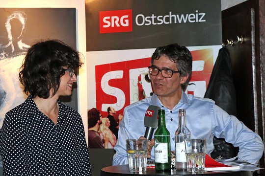 Bild von Stefanie Hablützel zu Gast «in der Beiz»