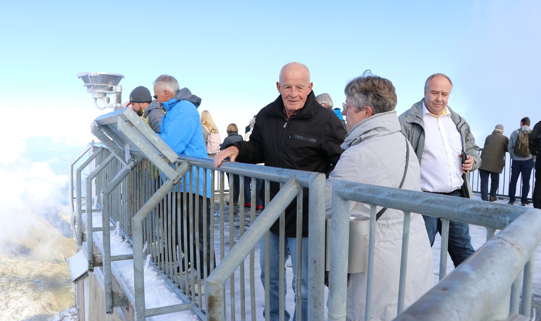 Bild von Mit dem SRF Meteo-Team auf dem Säntis