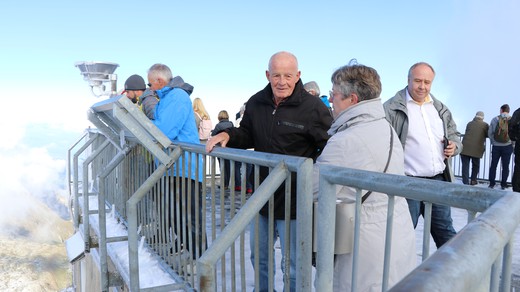 Bild von Mit dem SRF Meteo-Team auf dem Säntis