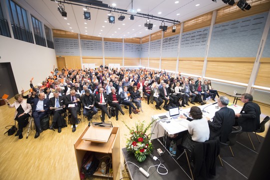 Bild von Über 200 Mitglieder an der Jahresversammlung in Trogen