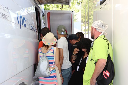 Bild von Hinter den Kulissen am St. Galler Open Air