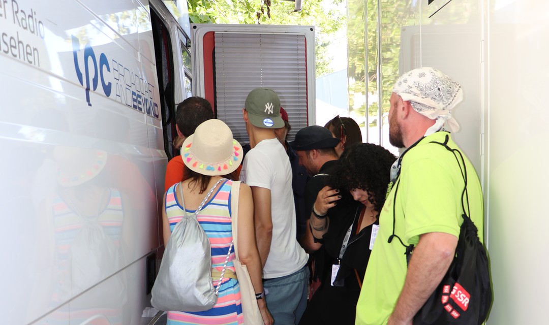 Bild von Hinter den Kulissen am St. Galler Open Air