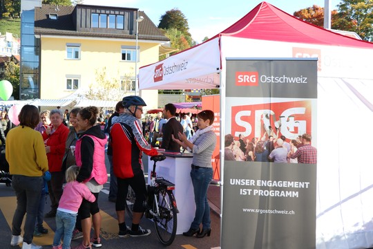 Bild von «SRG on the road» am Herbstmarkt in Heiden