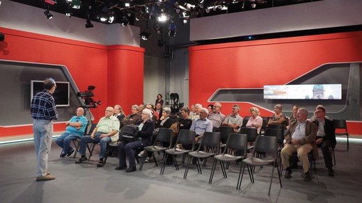 Bild von Fotogalerie Mitgliederanlass im SRG Produktionszentrum Bundeshaus in Bern 25.08.2014