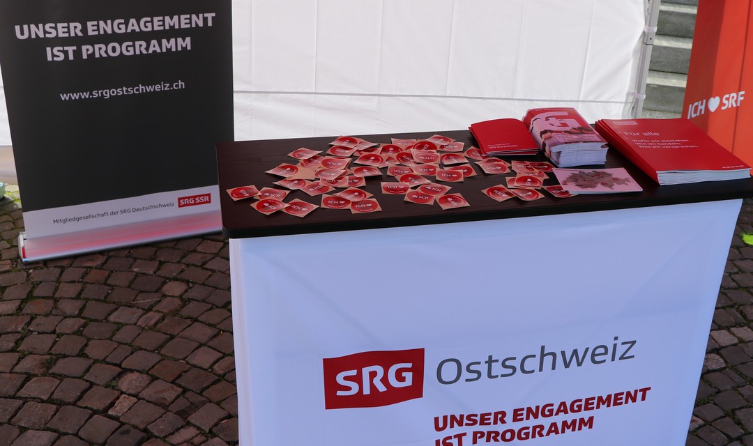 Bild von «SRG on the road» am Jahrmarkt in Heiden