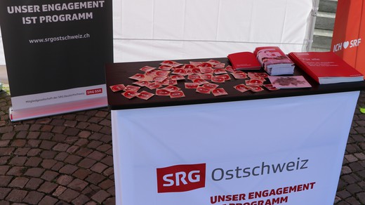 Bild von «SRG on the road» am Jahrmarkt in Heiden