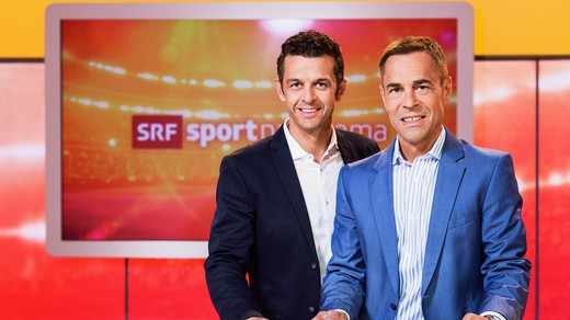 Bild von Führung im Fernsehstudio und Besuch der Sendung «sportpanorama»