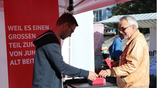 Bild von Am Herbstmarkt in Heiden