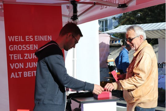 Bild von Am Herbstmarkt in Heiden