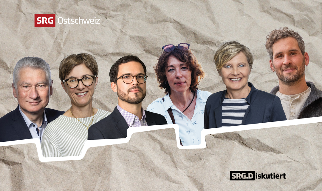 Bild von «SRG.Diskutiert»-Talk in St. Gallen: Kann Journalismus unabhängig sein, wenn er öffentlich finanziert wird?