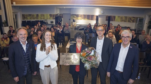 Bild von Radio- und Fernsehpreis der Ostschweiz 2024 an Stefanie Hablützel